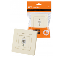 Розетка компьютерная RJ45 сл. кость "Сенеж" TDM