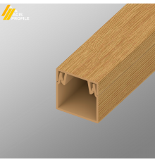 Кабель-канал 16х16х2000 сосна 3D "AGIS Profile"