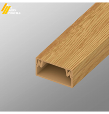 Кабель-канал 20х10х2000 сосна 3D "AGIS Profile"