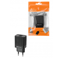 Сетевое зарядное устройство, СЗУ 8, Quick Charge 3.0, 3 А, 2 USB, черный, TDM