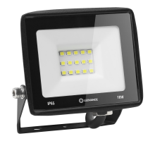 Прожектор светодиодный FL ECO 10W 6500k 230V BK FS1 LEDV