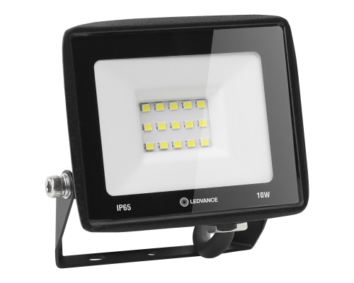 Прожектор светодиодный FL ECO 10W 4000k 230V BK FS1 LEDV