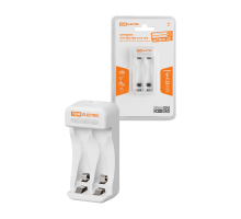 Зарядное устройство 2022 (200 mA 2 слота АА/ААА 2 кан.USB) TDM