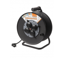 Удлинитель силовой УХз16-004 (метал. катушка, А3, 4 места IP44/30 м КГ 3500 Вт) Народный УС1-43128