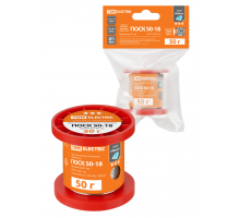 Припой ПОСК 50-18, проволока, ГОСТ 21931-76, Ø1 мм, 50 г, катушка, инд. упак., "Алмаз" TDM