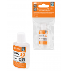 Флюс активный Ф-38Н, для пайки нихрома, 30 мл, дозатор, инд. упаковка, серия "Алмаз" TDM