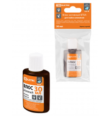 Флюс активный ФТКА, для пайки алюминия, 30 мл, дозатор, инд. упаковка, серия "Алмаз" TDM