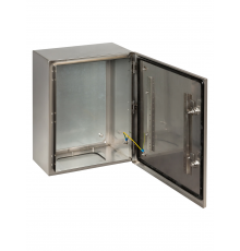 Корпус металлический ЩМП-50.40.20 (AISI 304) IP66 (500х400х200) TDM