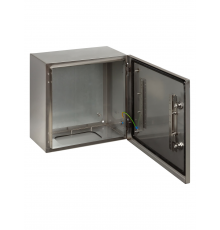 Корпус металлический ЩМП-40.40.20 (AISI 304) IP66 (400х400х200) TDM