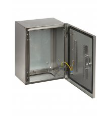 Корпус металлический ЩМП-40.30.20 (AISI 304) IP66 (400х300х200) TDM
