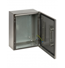 Корпус металлический ЩМП-40.30.15 (AISI 304) IP66 (400х300х150) TDM