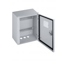 Корпус металлический ЩУ-МП (370х325х180) с окном IP54 Народный эконом