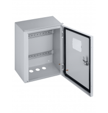 Корпус металлический ЩУ-МП (370х325х180) с окном IP54 Народный эконом