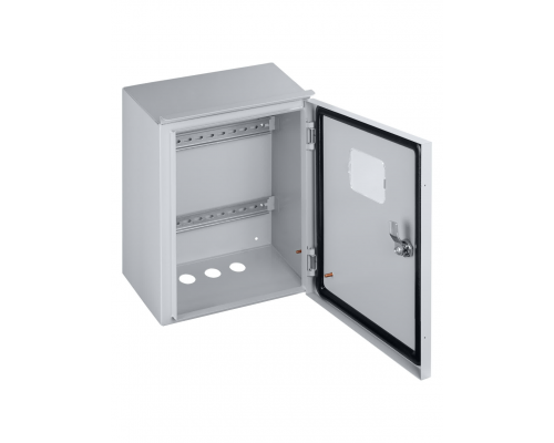 Корпус металлический ЩУ-МП (370х325х180) с окном IP54 Народный эконом