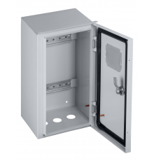 Корпус металлический ЩУ-МП (360х225х140) с окном IP54 Народный эконом