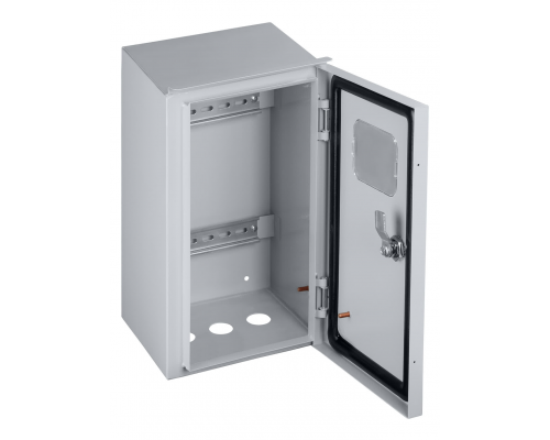 Корпус металлический ЩУ-МП (360х225х140) с окном IP54 Народный эконом