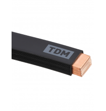 Шина медная гибкая изолированная ШМГ 10х(32х1), 2м, TDM