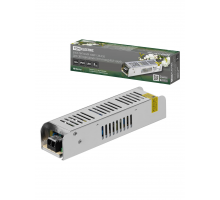 Блок питания 100Вт-12В-IP20 для светодиодных лент и модулей, металл, узкий, TDM