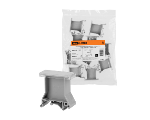 Держатель маркировки клеммных колодок ЗНН на DIN-рейку (Ph-C UBE/D) TDM