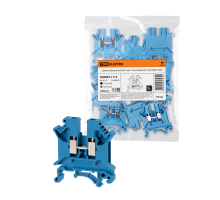 Зажим наборный ЗНН-4мм2 41А синий (Ph-C UK-4BU) TDM