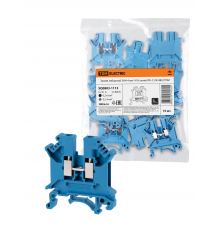 Зажим наборный ЗНН-4мм2 41А синий (Ph-C UK-4BU) TDM