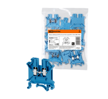 Зажим наборный ЗНН-2,5мм2 32А синий (Ph-C UK-2,5BU) TDM