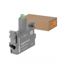 Светодиодный блок MLBL-01G 24 В AC/DC зеленый TDM