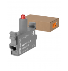 Светодиодный блок MLBL-01R 24 В AC/DC красный TDM