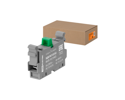 Дополнительный контакт для светосигнальной арматуры модульной серии MCB-10 (1НО) TDM