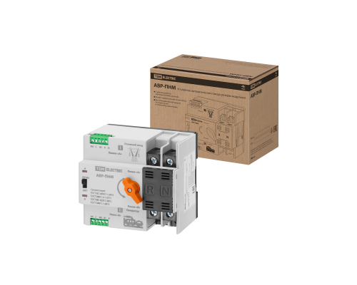 Устройство автоматического ввода резерва модульное АВР-ПНM 2P 25А 230В на DIN-рейку TDM