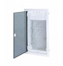 Щит встраиваемый мультимедийный, 3 ряда, прозрач. дверца, IP30