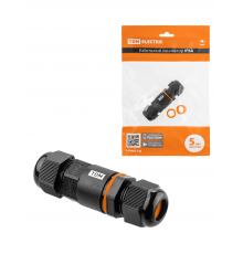 Кабельный коннектор I-образный (клеммник 3PIN) IP68 TDM