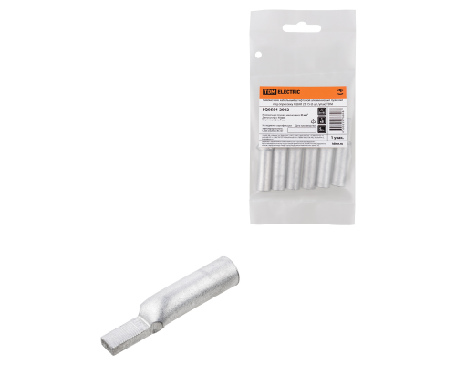 Наконечник кабельный штифтовой алюминиевый луженый под опресовку НШАЛ 25-15 (6 шт./упак) TDM