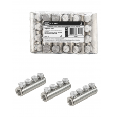 Соединитель (гильза) кабельный болтовой 4СБ-150/240-Р-10кВ TDM