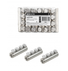 Соединитель (гильза) кабельный болтовой 4СБ-70/120-Р-10кВ TDM