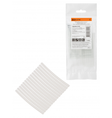 Набор трубок термоусаживаемых, не поддерживающих горение, клеевых, длиной 10 см ТТк(3:1) "Моноцвет, прозрачный 3,2/1,0 TDM"