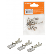 Клемма плоская штекер РП-п 1,5-(6,3) 0,5-1,5 мм²  плоский (папа) (20шт) TDM