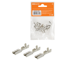 Клемма плоская гнездо РП-м 1,5-(2,8) плоский (мама) 1-1,5 мм² (20шт) TDM