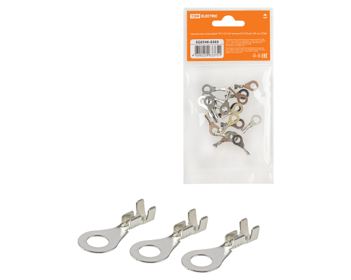 Наконечник кольцевой НК 5-0,5-0,8 кольцо 0,5-0,8 мм² (20шт) TDM