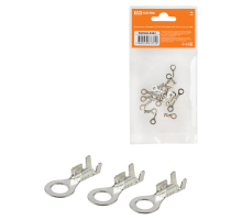 Наконечник кольцевой  НК 4-0,5-0,8 кольцо 0,5-0,8 мм² (20шт) TDM