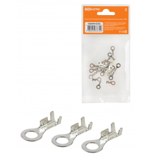 Наконечник кольцевой  НК 4-0,5-0,8 кольцо 0,5-0,8 мм² (20шт) TDM