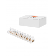 Клеммник концевой изолированный ККИ 2,5 мм2 (10х1) TDM