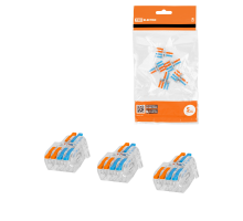 Клемма разветвительная СКР-624 в прозрачном корпусе (4 мм2) (5 шт/упак) TDM