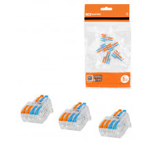 Клемма разветвительная СКР-624 в прозрачном корпусе (4 мм2) (5 шт/упак) TDM