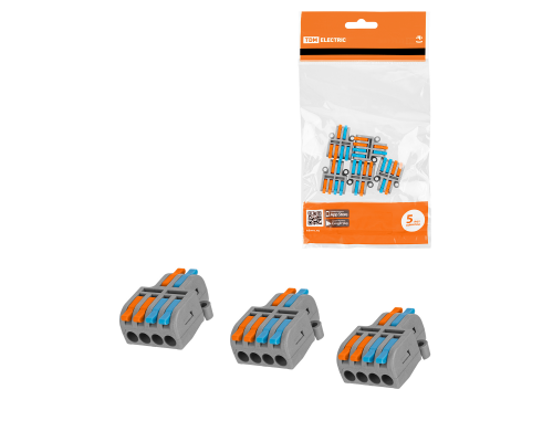 Клемма разветвительная СКР-424 (4 мм2) (5 шт/упак) TDM