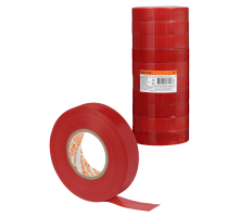 Изолента ПВХ 0,15х19 мм Красная 25 м TDM