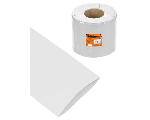 Термоусаживаемая трубка ТУТнг 120/60 белая (25 м/ролл) TDM