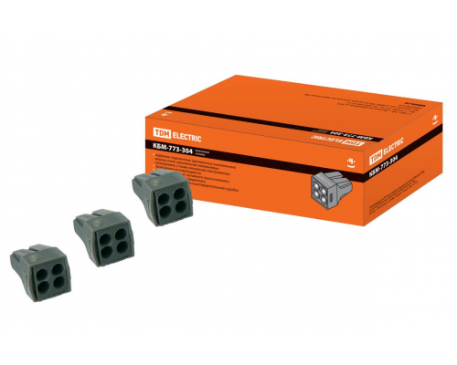 Строительно-монтажная клемма КБМ-773-304 (2,5мм2) TDM