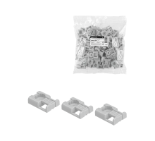 Площадка под хомуты для прямого монтажа (100 шт.) серая TDM