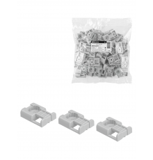 Площадка под хомуты для прямого монтажа (100 шт.) серая TDM